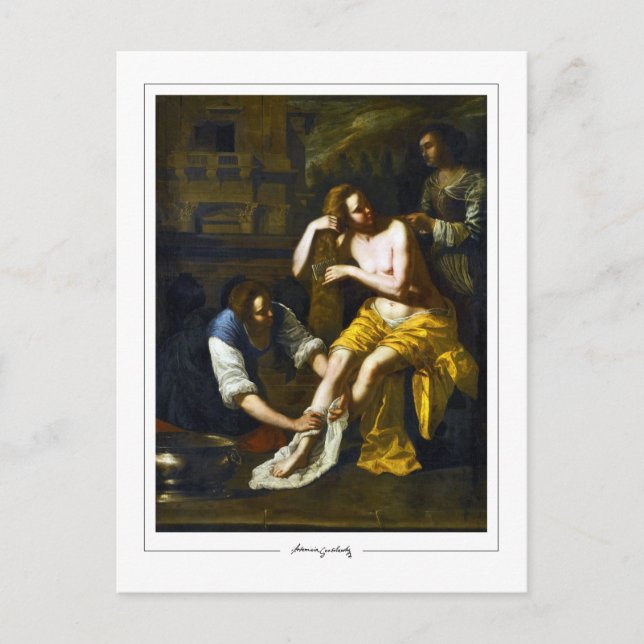 Carte Postale Artemisia Gentileschi #2 - Art fin (Devant)