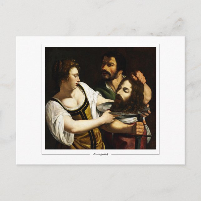 Carte Postale Artemisia Gentileschi #36 - Art fin (Devant)