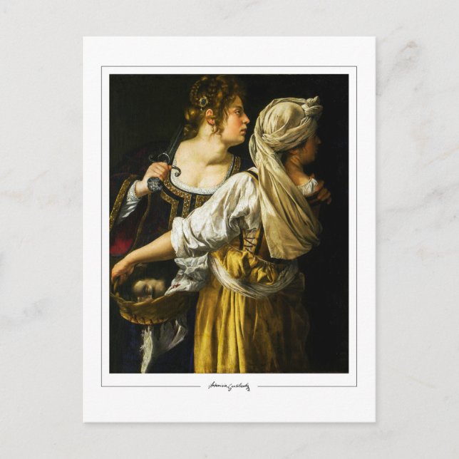 Carte Postale Artemisia Gentileschi #3 - Art (Devant)