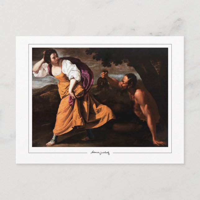 Carte Postale Artemisia Gentileschi #42 - Art fin (Devant)