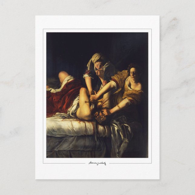 Carte Postale Artemisia Gentileschi #84 - Art fine (Devant)
