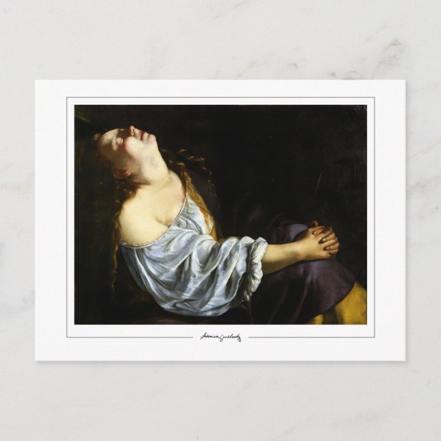 Carte Postale Artemisia Gentileschi #86 - Art fin (Devant)