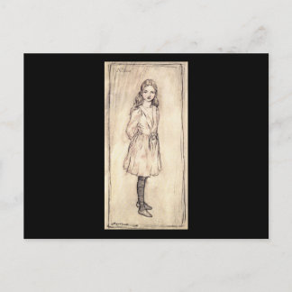 Carte Postale Arthur Rackham Alice Au Pays Des Merveilles
