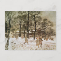 Arthur Rackham | Hiver à Kensington Gardens de