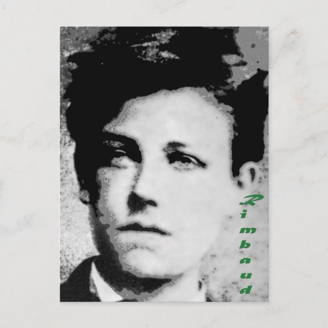 Carte Postale Arthur Rimbaud (Devant)