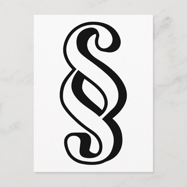 Carte Postale Article paragraphe (Devant)