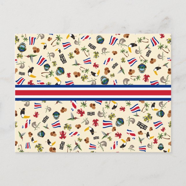 Carte Postale Articles célèbres du Costa Rica - salutations de J (Devant)