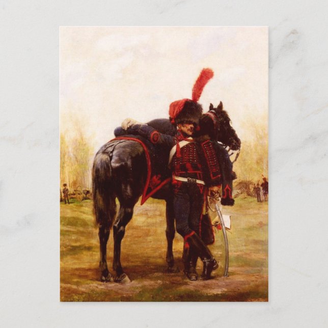 Carte Postale Artillerie à Cheval de la Garde (Devant)