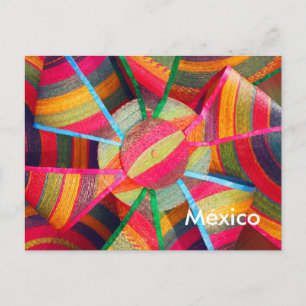 Carte postale artisanale mexicaine