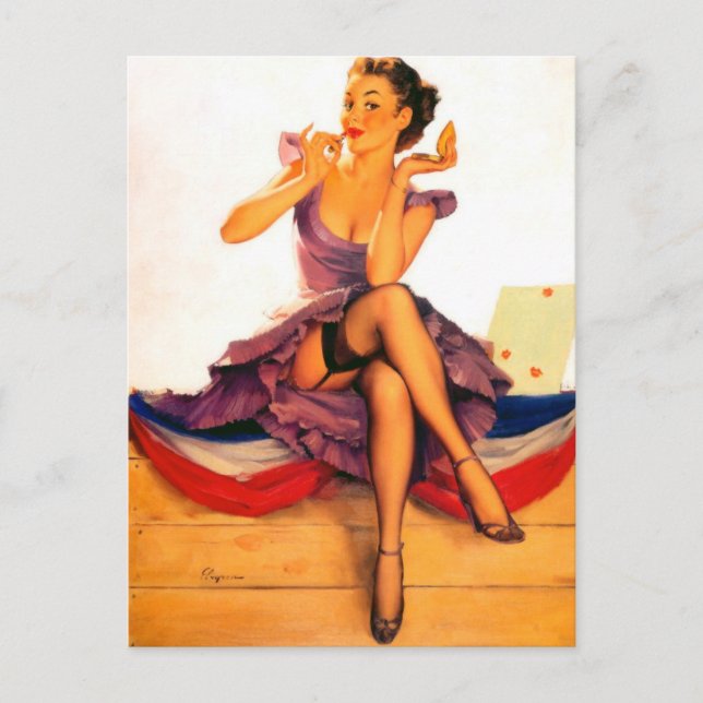 Carte Postale Artiste (Devant)