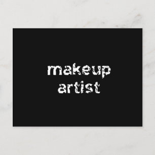 Carte Postale Artiste de maquillage