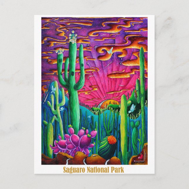 Carte postale artistique de voyage du Parc nationa (Devant)