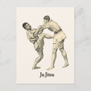 Carte Postale Arts martiaux Ju jitsu 15