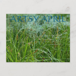 Carte Postale Artsy April