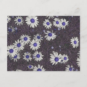 Carte Postale Artsy Daisies