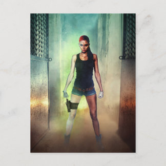 Carte Postale Artwork d'affectation de fin #3