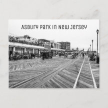 Asbury Park Beach dans le New Jersey
