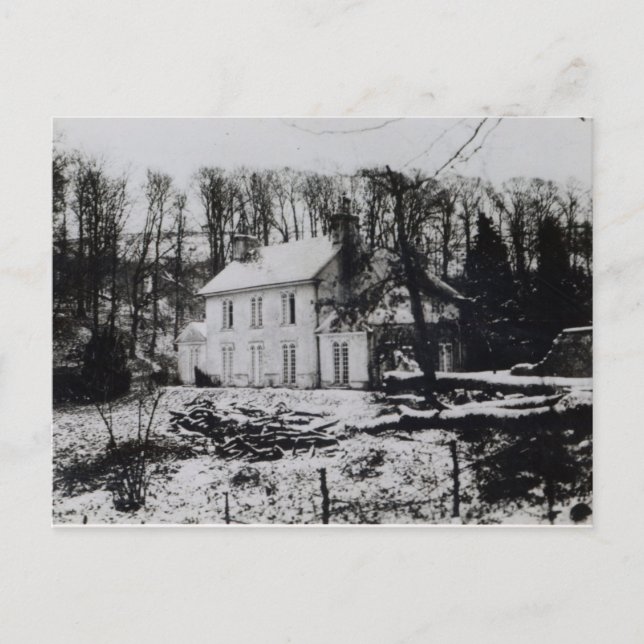 Carte Postale Asham House près de Beddingham dans l'est du Susse (Devant)