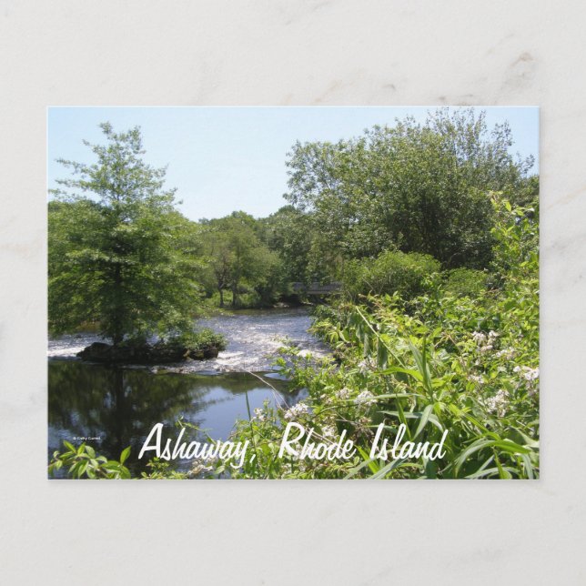 Carte Postale Ashaway, Rhode Island (Devant)