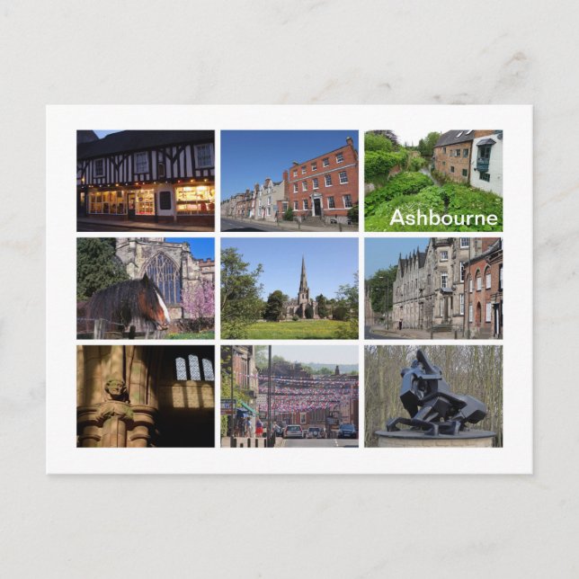 Carte Postale Ashbourne (Devant)