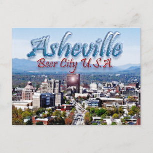 Carte Postale Asheville Beer City USA