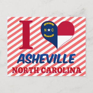 Carte Postale Asheville, Caroline du Nord