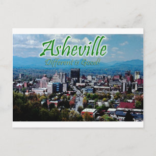 Carte Postale Asheville...Différent est bon !