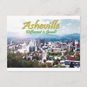 Carte Postale Asheville...Different is good!