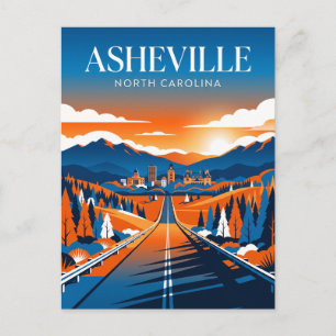 Carte Postale Asheville États-Unis