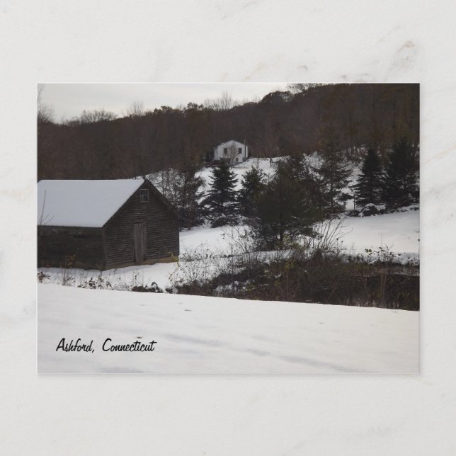 Carte postale Ashford, Connecticut (Devant)