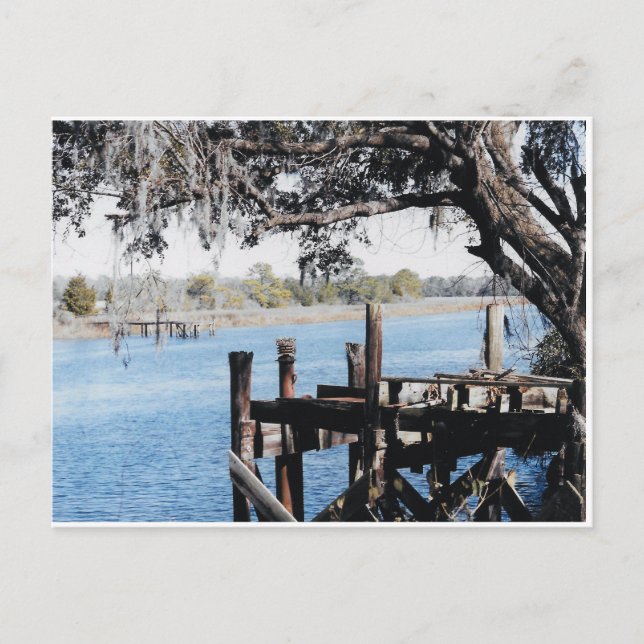 Carte Postale Ashley River Charleston (Devant)