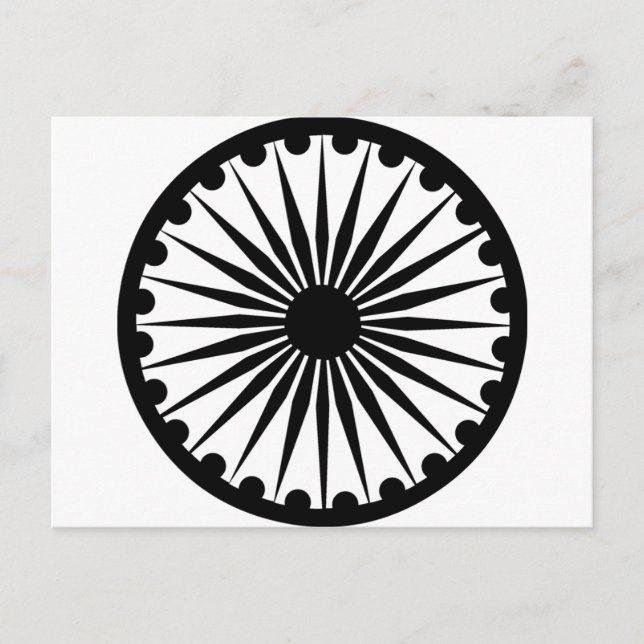 Carte Postale Ashoka Chakra (Devant)