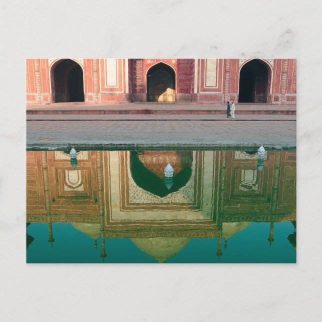 Carte Postale Asie, Inde, Uttar Pradesh, Agra. Le 2 (Devant)