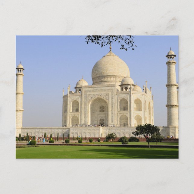 Carte Postale Asie, Inde, Uttar Pradesh, Agra. Le Taj 7 (Devant)