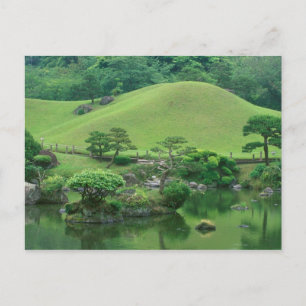 Carte Postale Asie, Japon, Kumamoto, Suizenji Koen