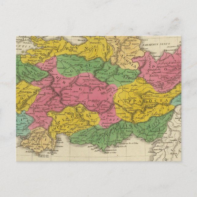 Carte Postale Asie Mineure Antiquité (Devant)