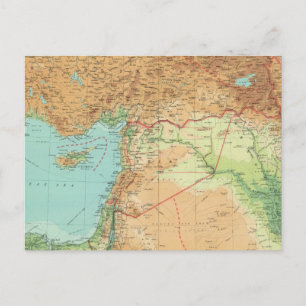 Carte Postale Asie mineure, Syrie & Mésopotamie