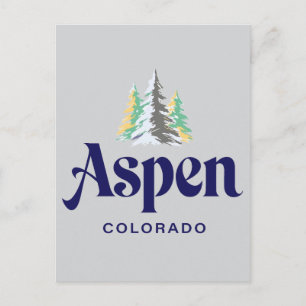 Carte Postale Aspen Colorado États-Unis