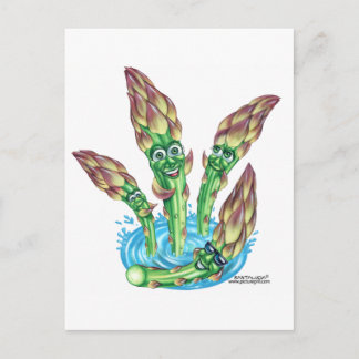 Carte Postale asperges