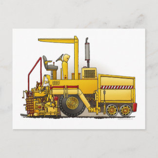 Carte postale ASphalt Paving Machine
