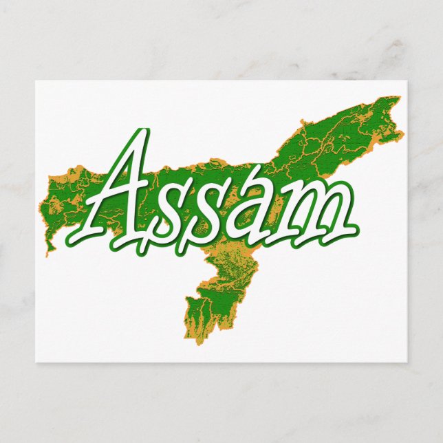 Carte Postale Assam (Devant)