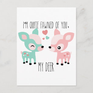 Carte Postale Assez Fawned of You