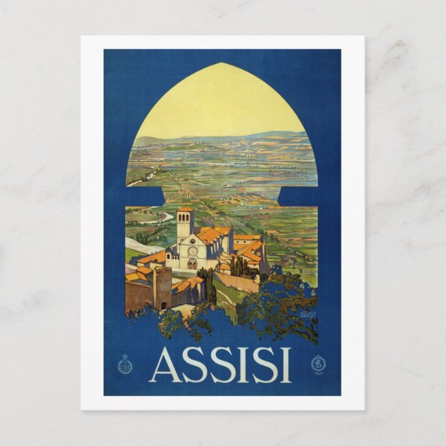 Carte Postale Assisi (Devant)
