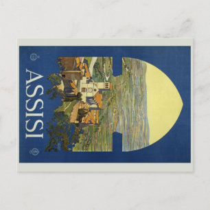 Carte Postale Assisi Pérouse Italie