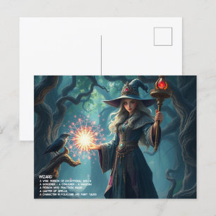 Carte postale Assistant