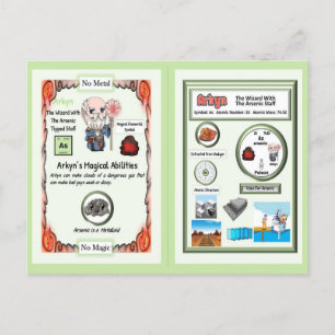 Carte Postale Assistant Arkyn - Arsenic Element