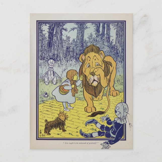 Carte Postale Assistant d'Oz (Devant)