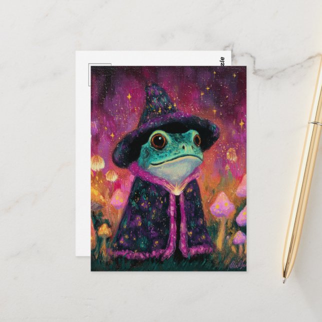 Carte Postale Assistant Frog (Devant/Arrière en situation)