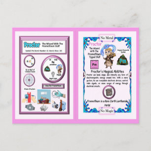 Carte Postale Assistant Magiciel - Élément Prométhium