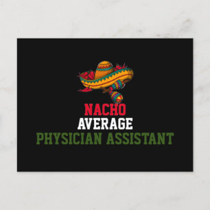 Carte Postale Assistant physicien de Nacho Average